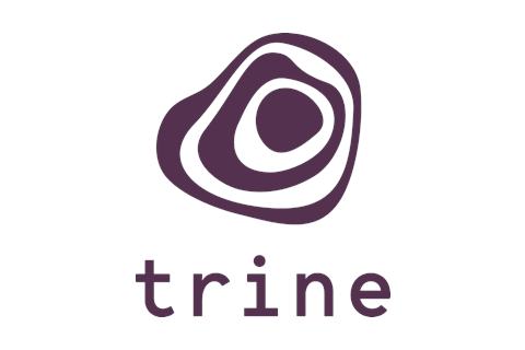 Logotyp för trine