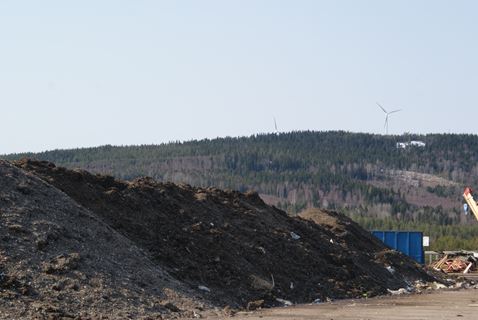 Björnhyttans recycling centers – mechanical sorting
