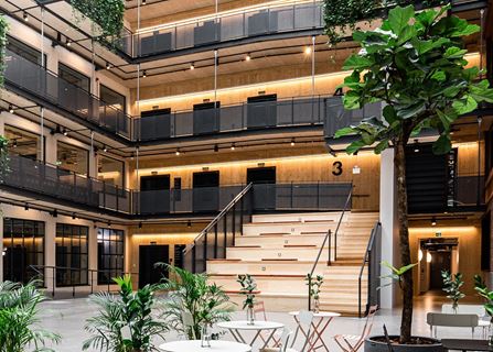 The Tricot factory – Timber on top to create a modern and sustainable office building