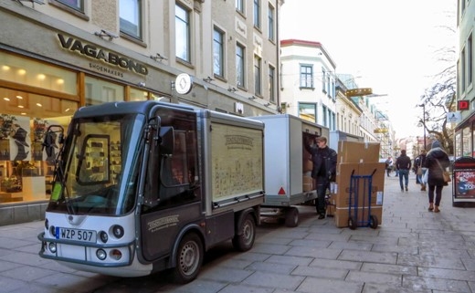 Gothenburg’s Electric Delivery System Wins Innovation Award