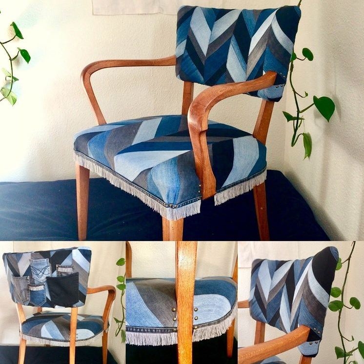 Armchair winner of challenge making denim last longer