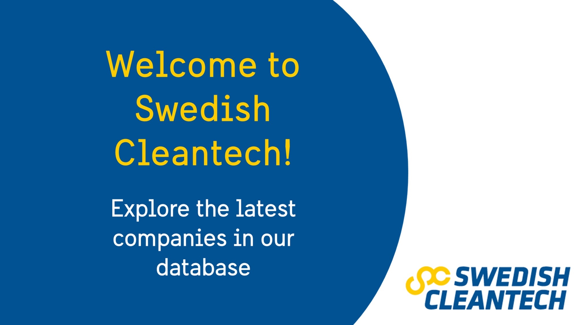 Meet the latest companies at Swedish Cleantech